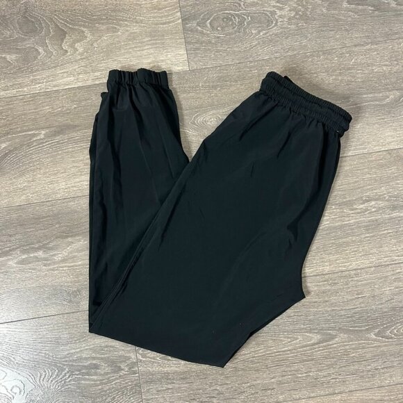 Aritzia TNA Speed Joggers Pant Cuffed ankle midrise drapey Black Size Small - Picture 13 of 14